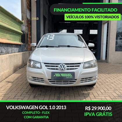 VOLKSWAGEN GOL 1.0 MI 8V FLEX 4P MANUAL G.IV
